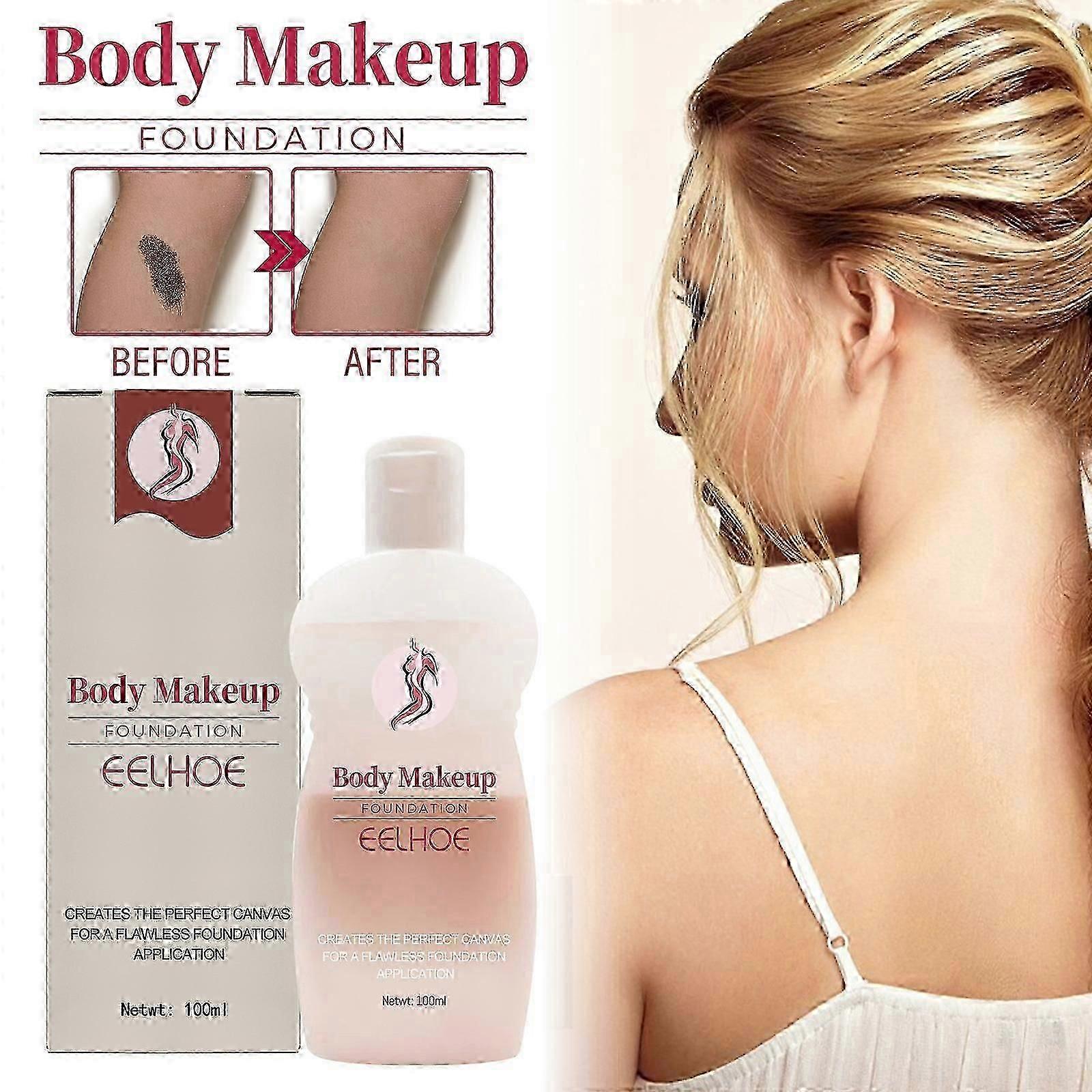 Oil-free waterproof foundation with high coverage
