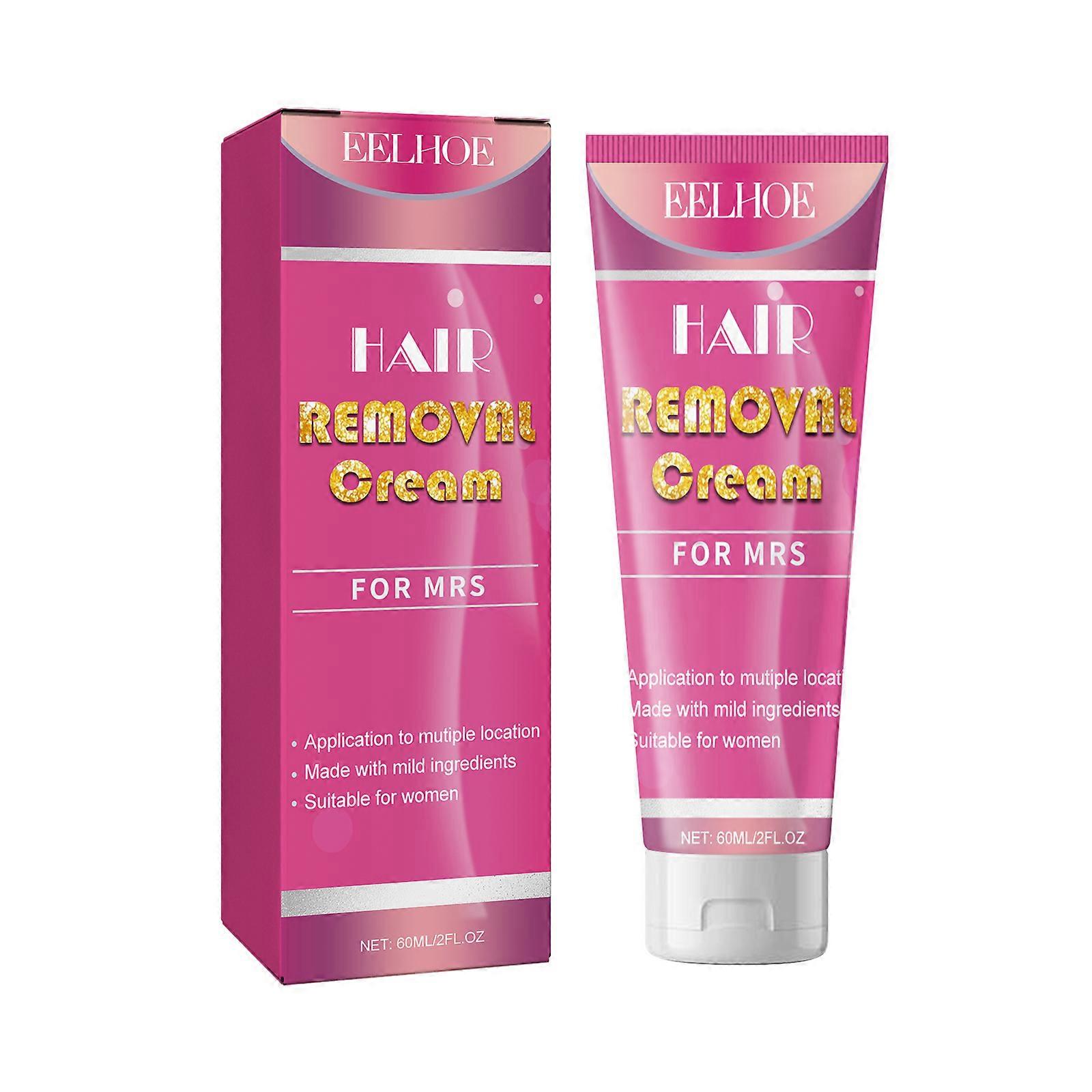 Eelhoe Lady Hair Removal Cream Is A Gentle, Non-Irritating, Refreshing, Moisturizing And Smooth Hair Removal Cream For The Entire Body And Armpits