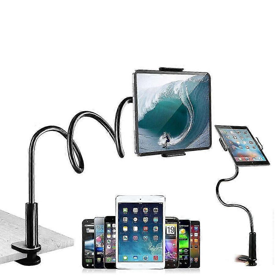 柔軟なレイジーブラケット携帯電話スタンドホルダー車のベッドデスクロングアームズクリップLazi