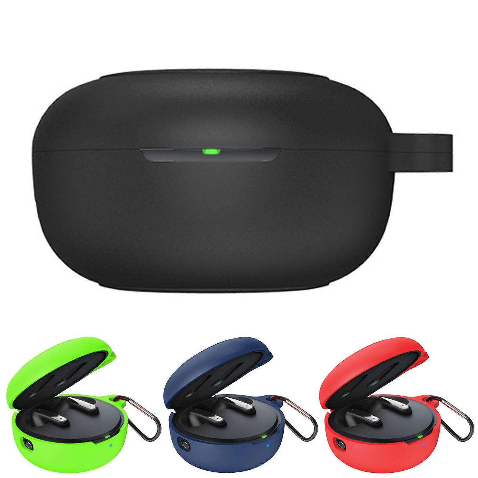 SUSUchens 1 Set Headphone Cushion Tight Fit, Shock Resistant, Anti-drop, All-inclusive Storage with Hook for compatible with LG TONE Free FP9 Green