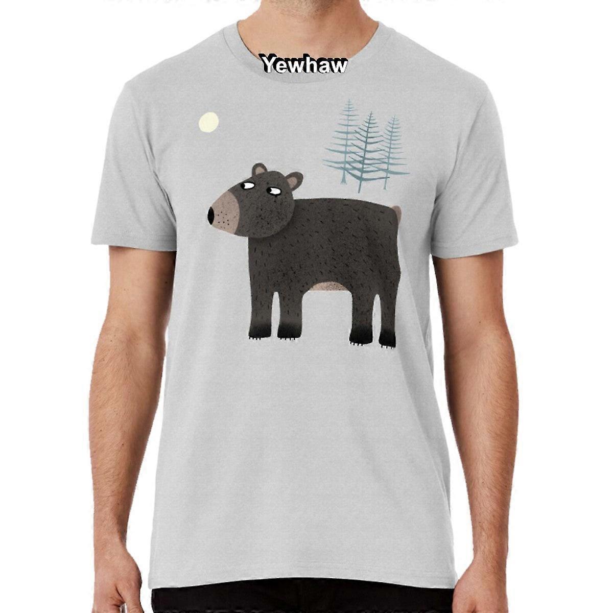 Camiseta O Urso, As Árvores e a Lua