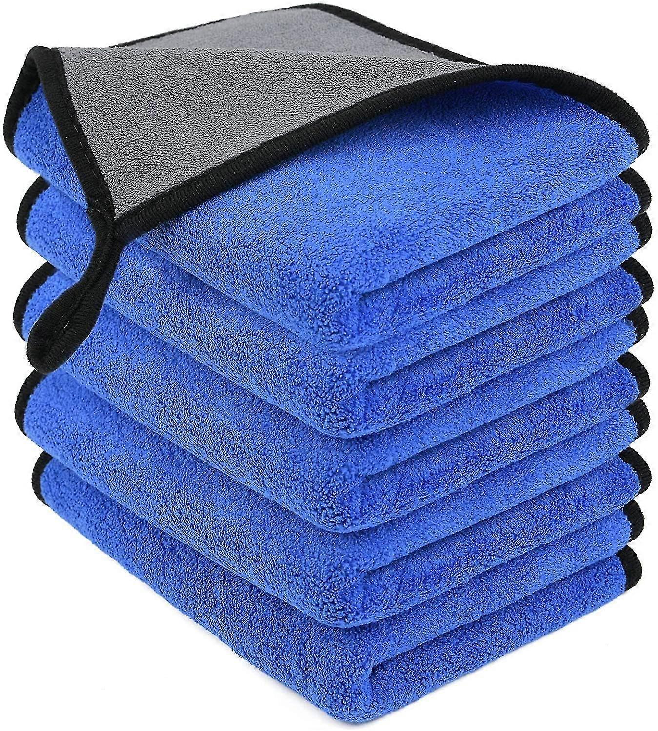 5pcs Microfiber Cloth, Reusable Microfiber Cleaning Cloth Polishing Machine, Super Absorbent Microfiber C