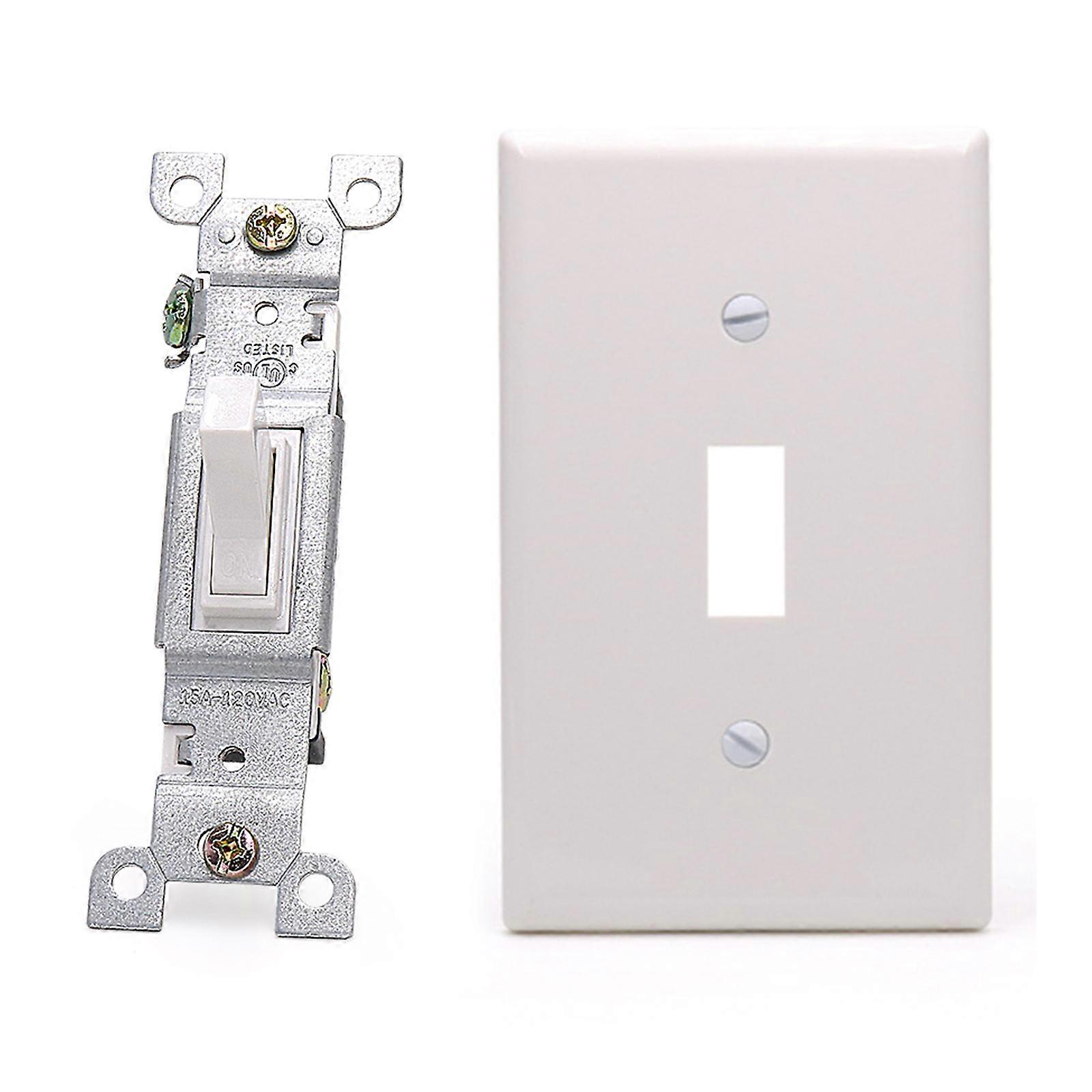 Single Poles Or 3 Way Dimmer Switches No Neutral Wire Required Thin Profile for Standard Electrical Box Installation Multicolor