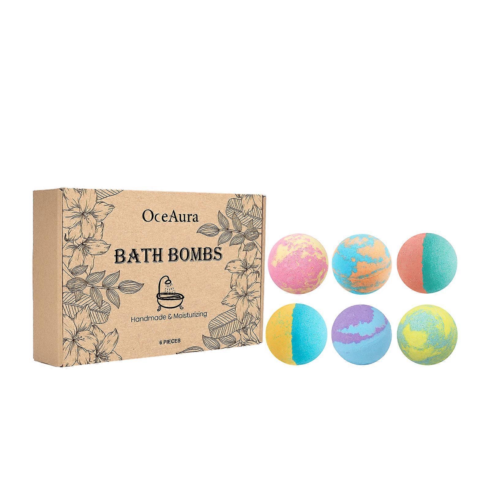 Bath Bomb Set Contains Baking Soda And Citric Acid