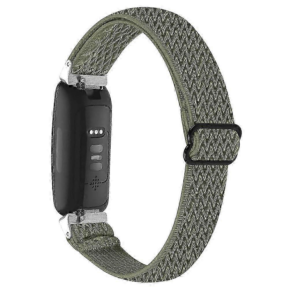 Replacement band for Fitbit Inspire 3 with wave design nylon strap