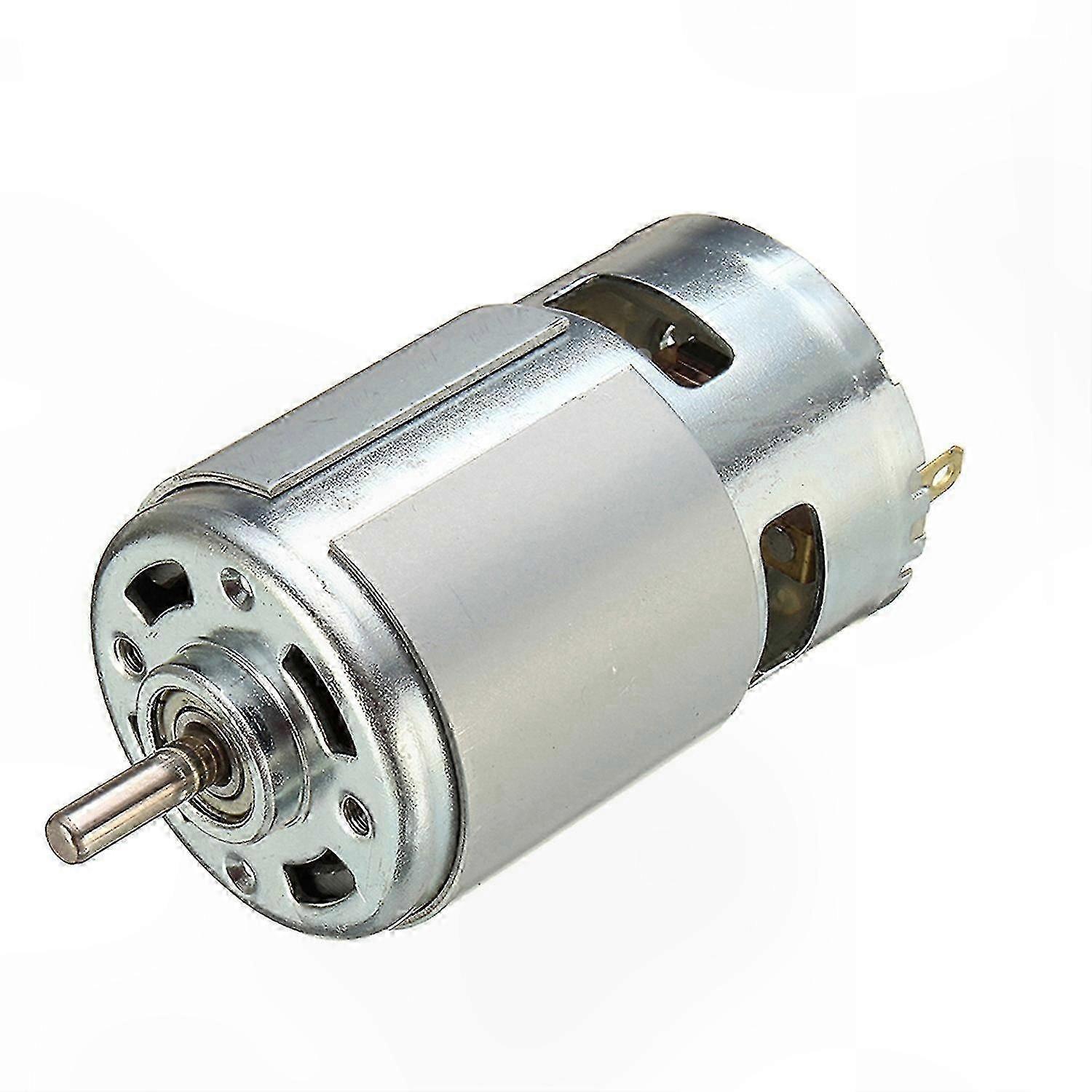 High-Power DC Motor with Ball Bearing, 12V-36V, 3500-9000 RPM, Low Noise, Large Torque for Various Applications