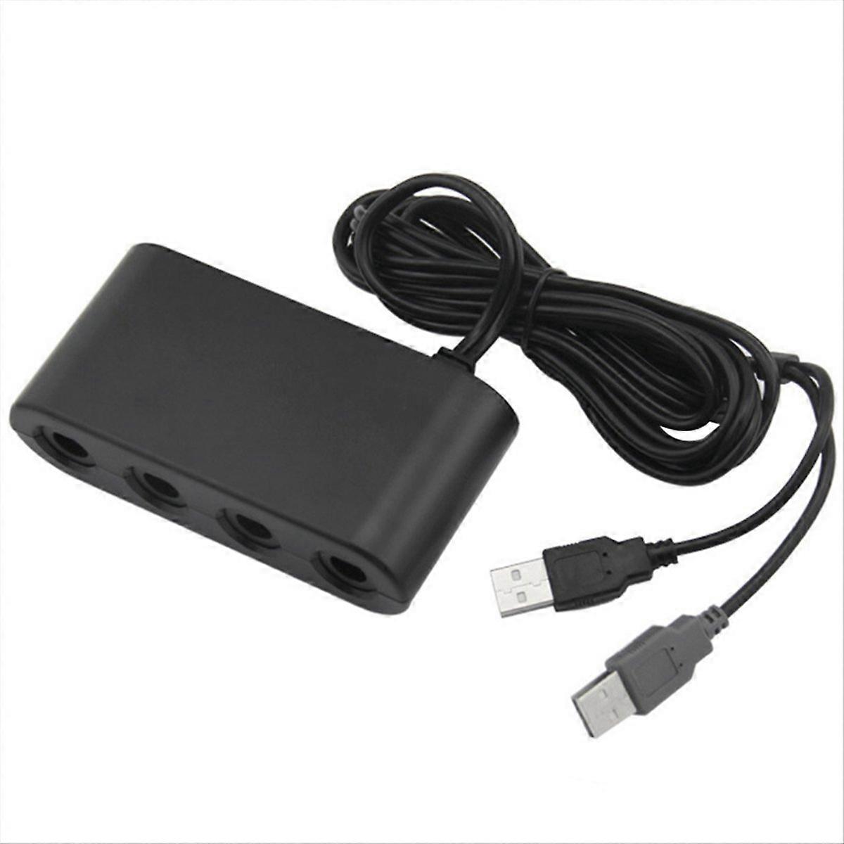3 in 1 Controller Adapter For GameCubes Controller 4 Port Adapter