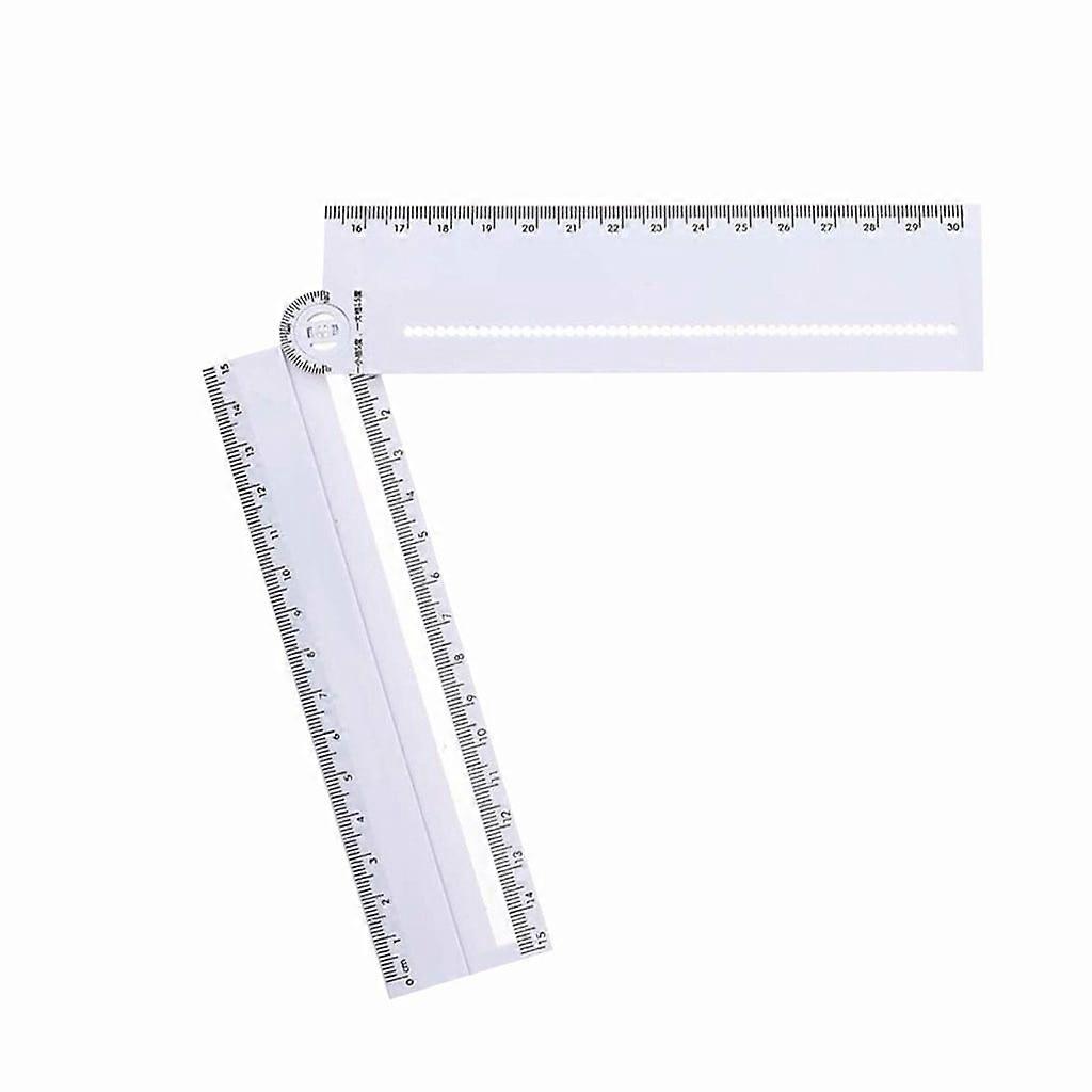 YUEHAO Household Tools Ruler Inch Ruler Ruler Multifunction Standard/Metric Straight 12 Tools & Home Improvement Measuring Tools Multicolor