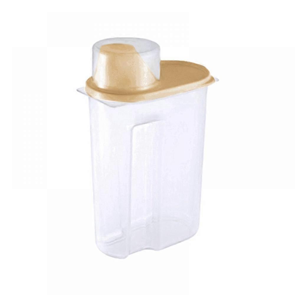 Rice Storage Bin Cereal Containers Dispenser with Pour Spout & Airtight Sealed Lid for Cereal, Flour Dry Food,Cereal Bean