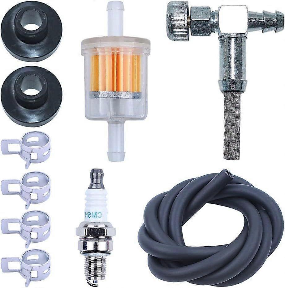 Fuel Tank Shutoff Valve Spark Plug Kit, For Mtd For Troy Bilt For Cub Cadet For Toro For Craftsman Portable Generator, /
