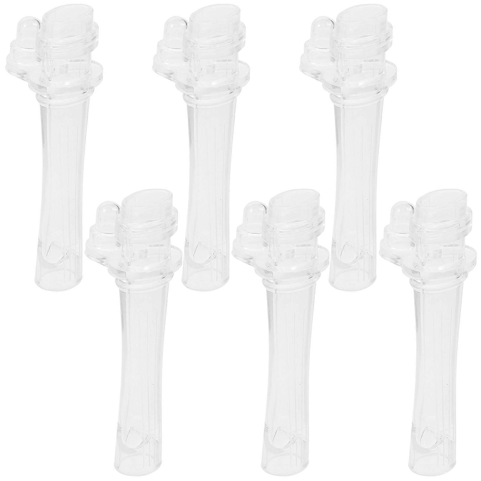 6pcs Sippy Cup Replacement Straw Tips Children Water Cup Straw Replacement Part