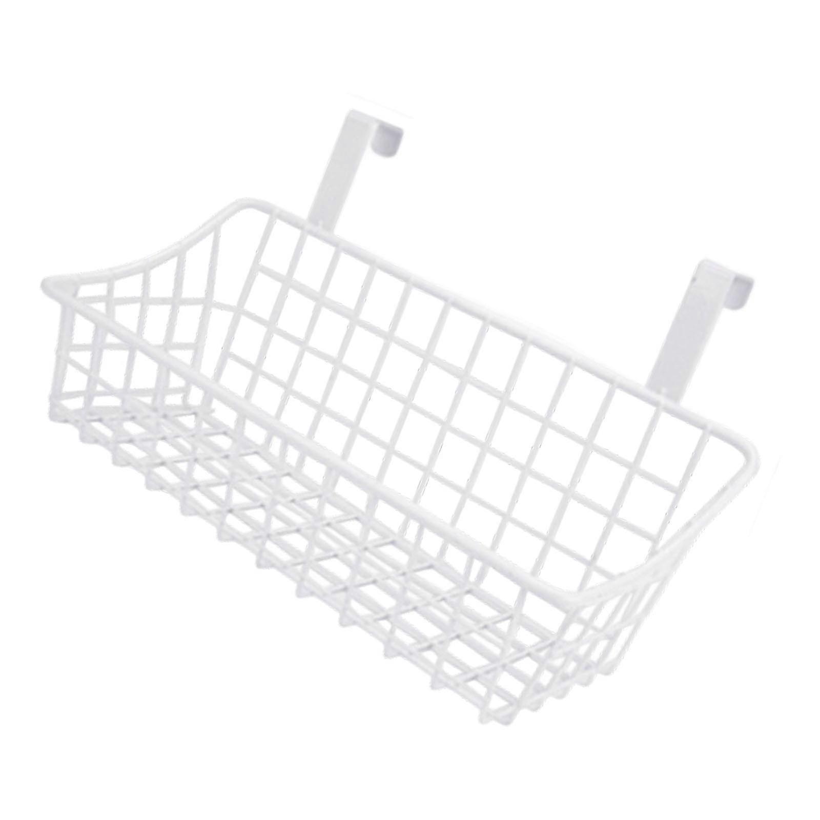 Sturdy Carbon Steel Desk Organizers Shelf With Multiple Storage Layers for Home Office Organization  White S