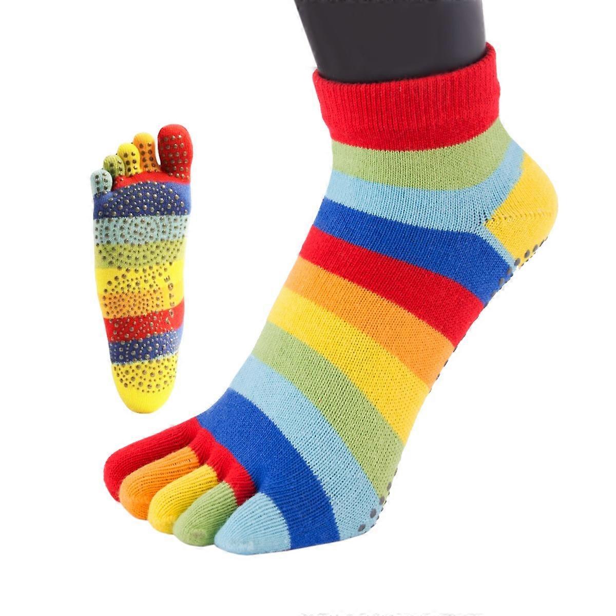 TOETOE Essential Anti Cotton Denim Toe Socks