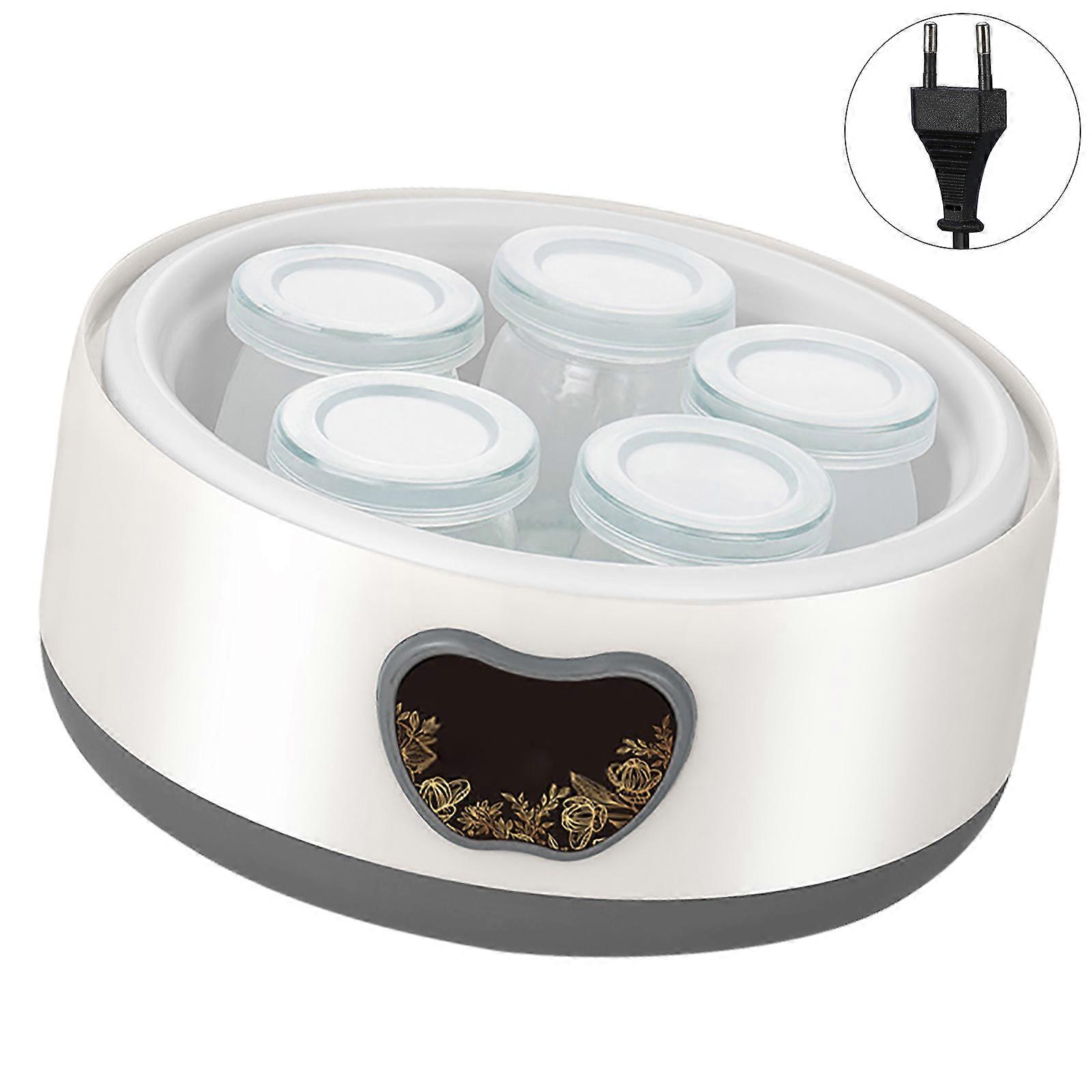 Automatic Thermoregulation Dahi Maker 304 Untarnished EU 220V Consistent Quiet Manner Easy to Clean Holy being Home Kitchens Multicolor