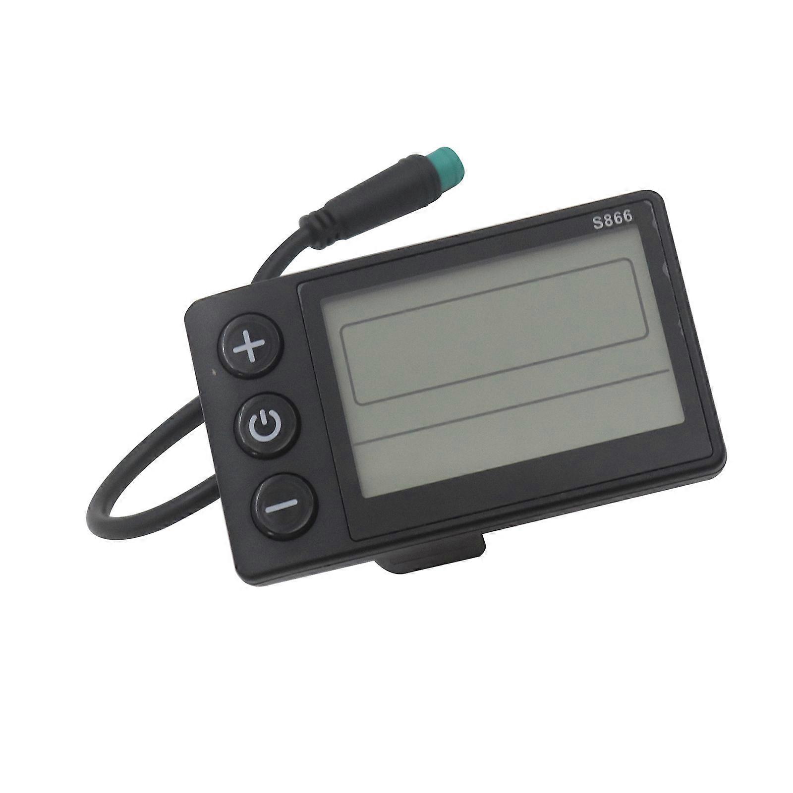 Shockproofed Plastomer Scooters Dashboards LCD Display With Real Time Speed for Commuters and Enthusiasts Multicolor
