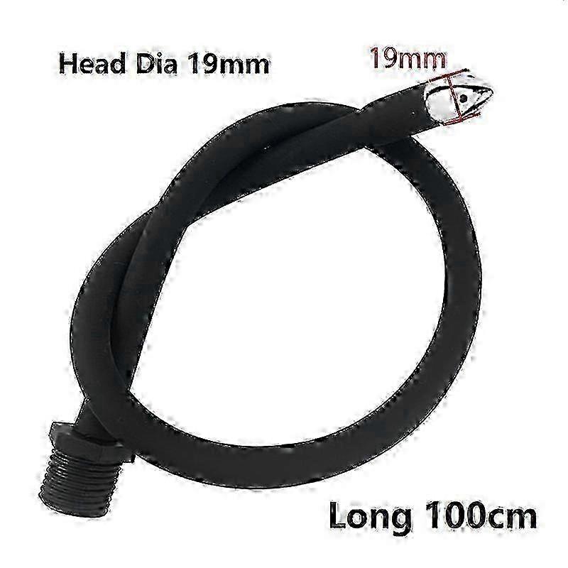 Bidet attachment for faucet connection, silicone enema nozzle 25-200cm length for anal shower cleaning
