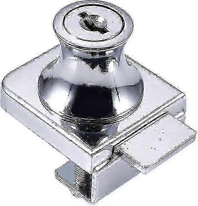 قفل الباب الزجاجي ، قفل الكروم الصلب ، قفل الشاشة الزجاجية ، قفل الأبواب الزجاجية عرض قفل مع ، للباب الزجاجي 5-8mm الحفر بت مع 2 مفاتيح