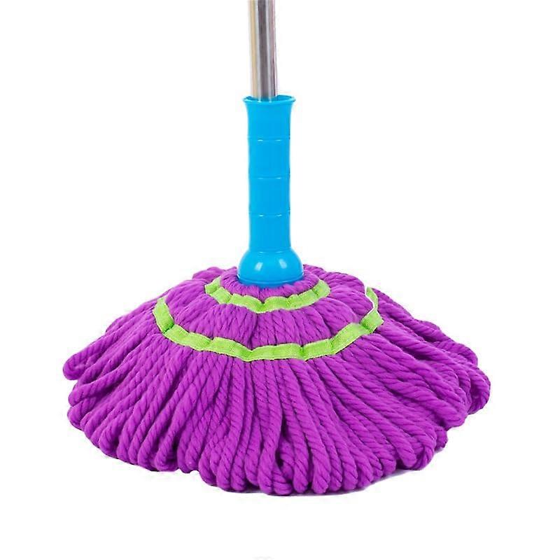 Triangular Long Handle Mop with 360° Rotating Head for Floor Cleaning Hardwood Tile