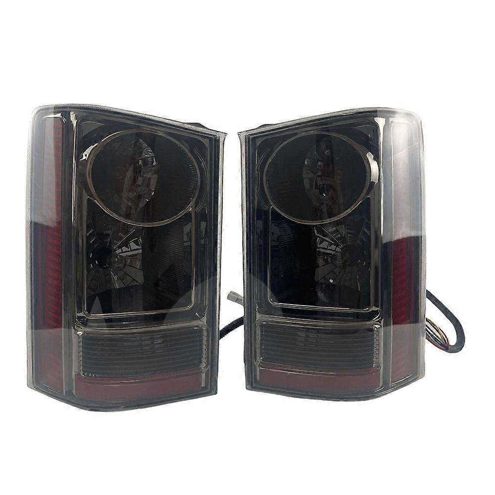1 Pair Car Smoked Modified Taillight Rear Taillight Cover Assembly Driving Light Brake Light for Pi