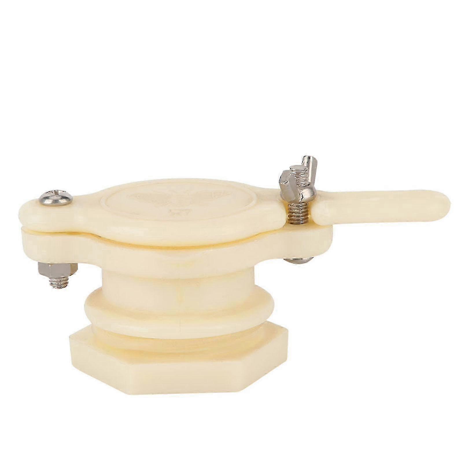 Honey Extractor Spout Plastic Honey Gate Valve Durable Material Leakproof Design Smooth Flow Easy Installation for Beekeepin