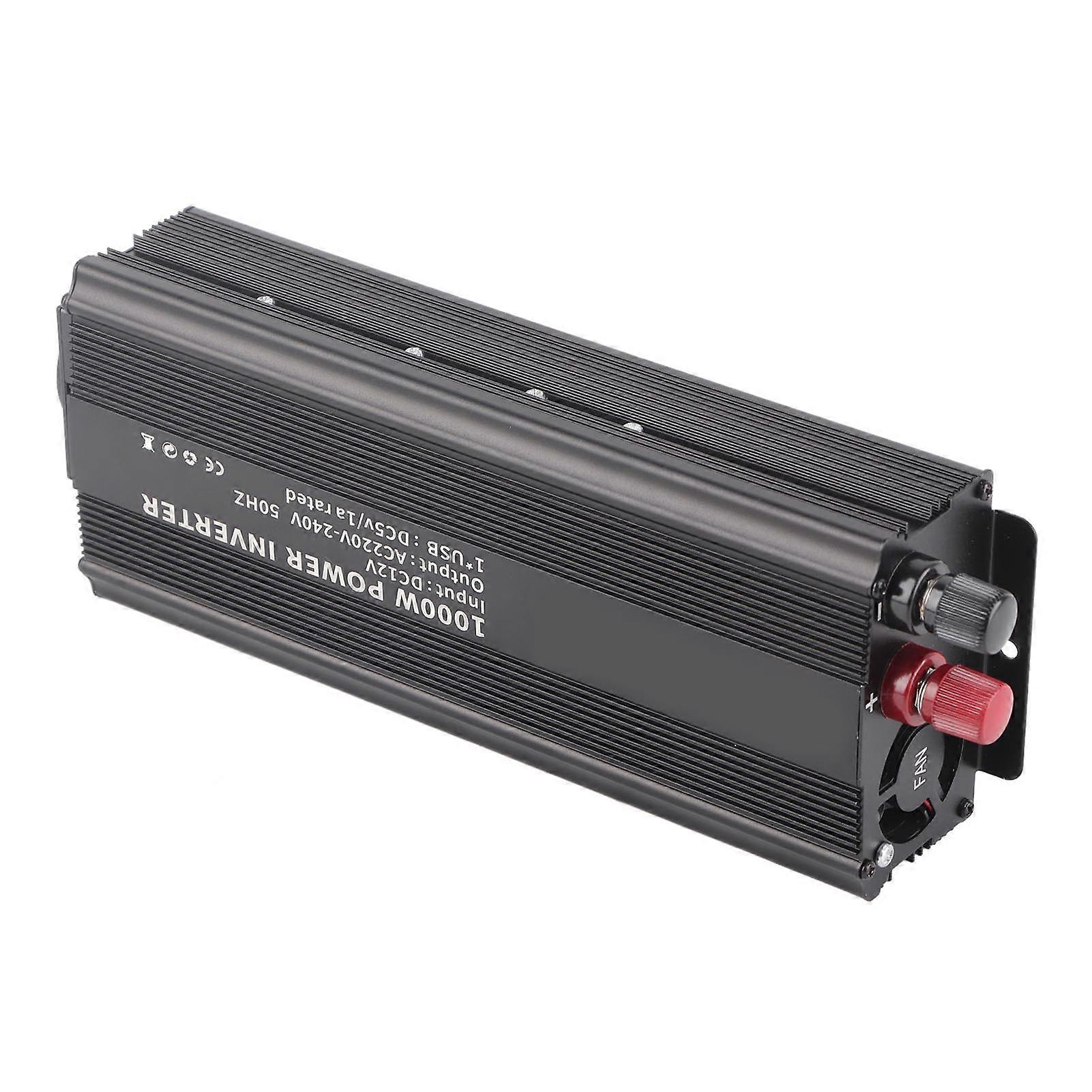 Correction Sine Wave Inverter 12 V Converter 1000W Power Inverter with Solar Panel