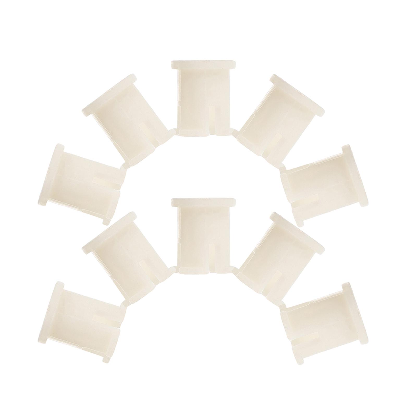 Furniture Insert Sleeve Replacement Plastic for Stem Caster 40Pcs Small Wheel