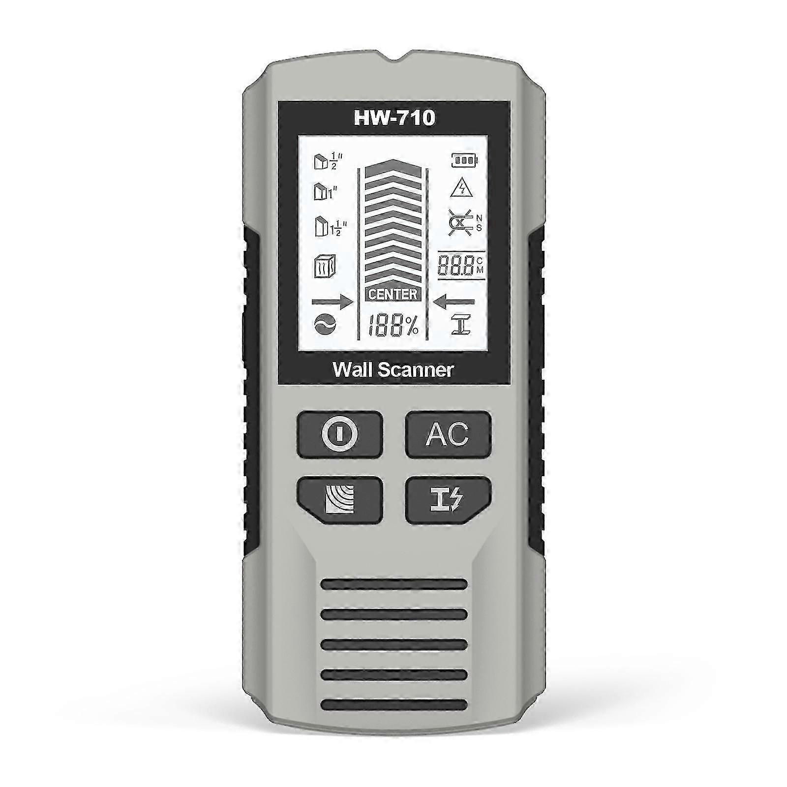 Multifunctional Handheld Metal & Wall Detector, 5 in 1 Stud Finder Scanner Tool