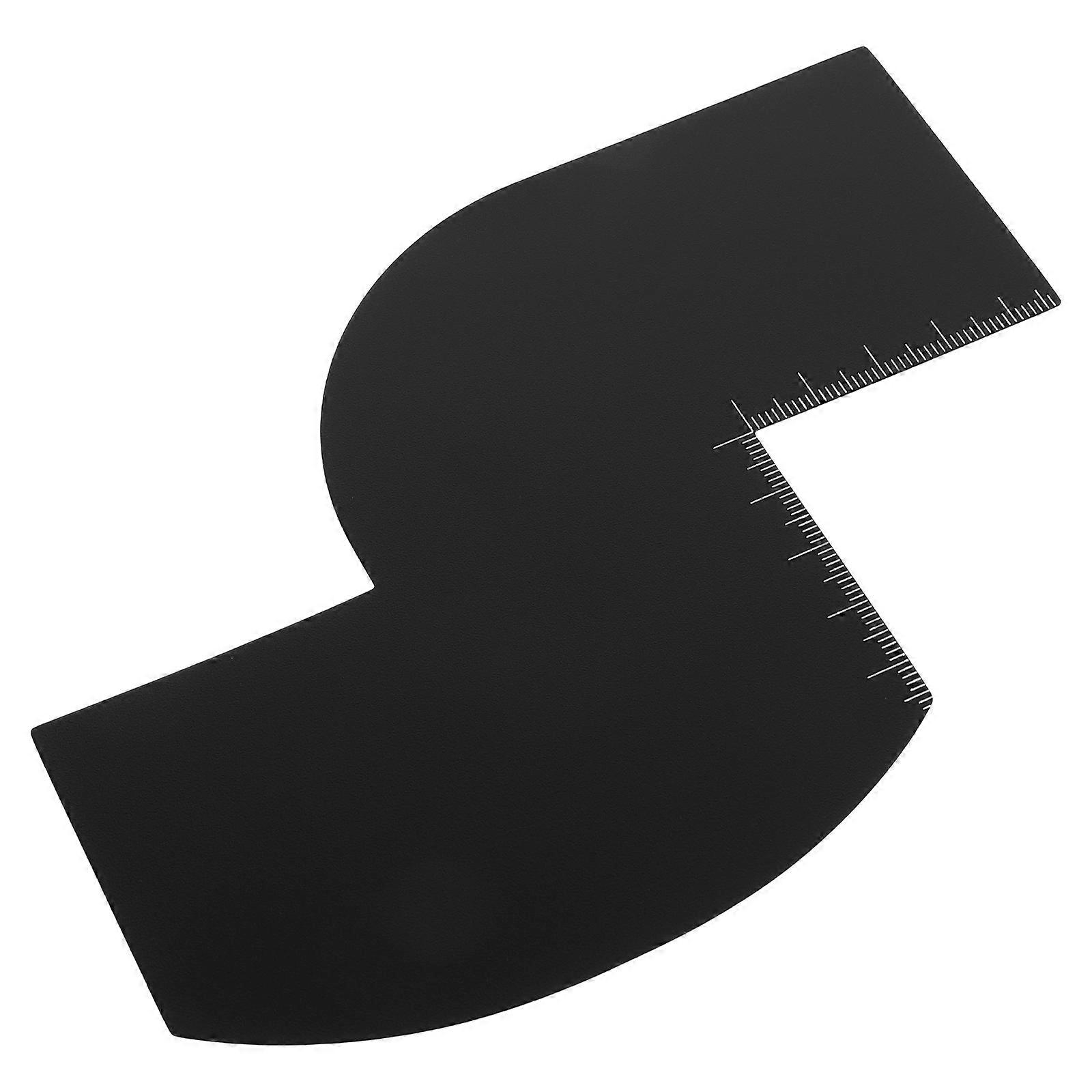 Hairline Styling Barber Tool with Measurement Indicators