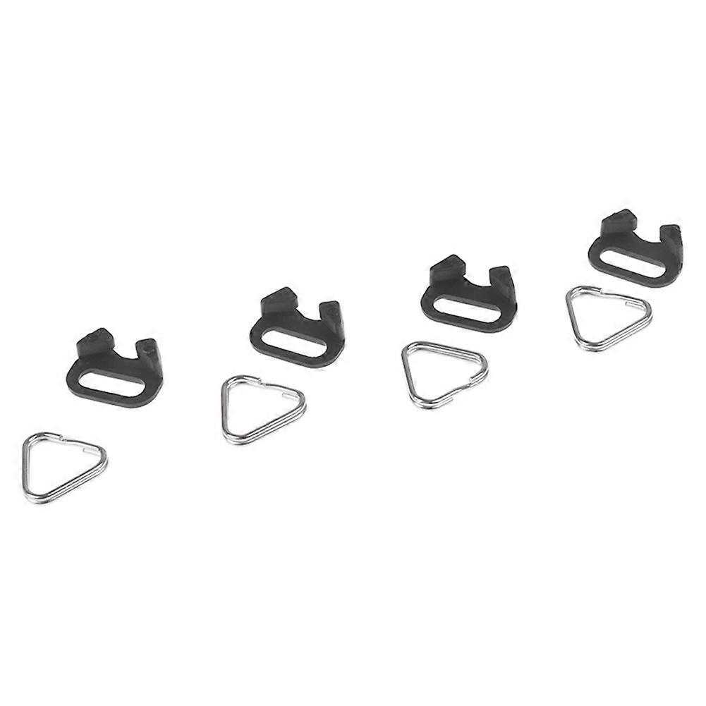 4 Set Camera Strap Buckle, Split Triangle Ring Replacement, Durable Belt Hook for Digital Camera Shoulder Straps