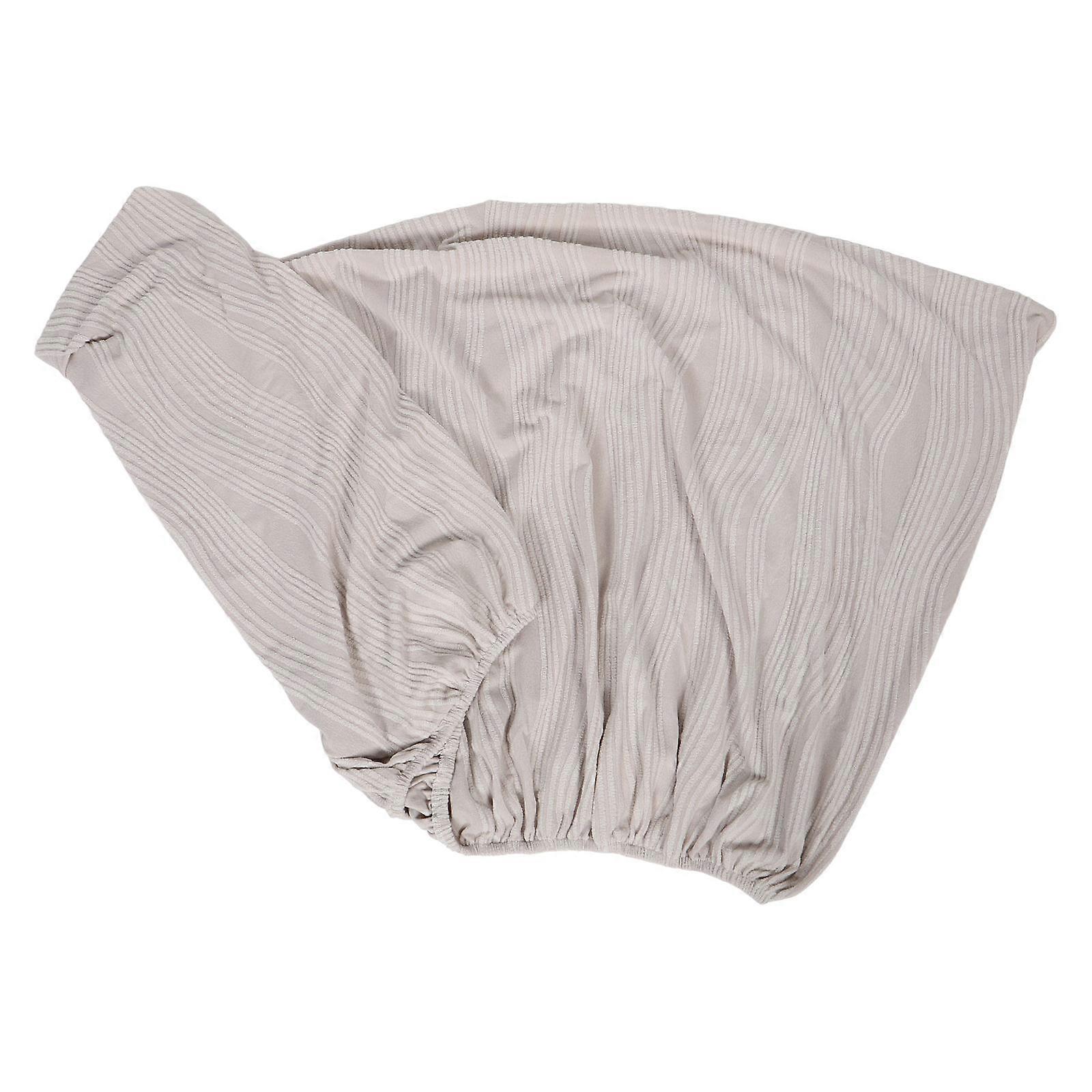 Universal Bed Headboard Slipcover Protector for Bed Headboard Light Grey Cotton Material with Protective Function 1Set