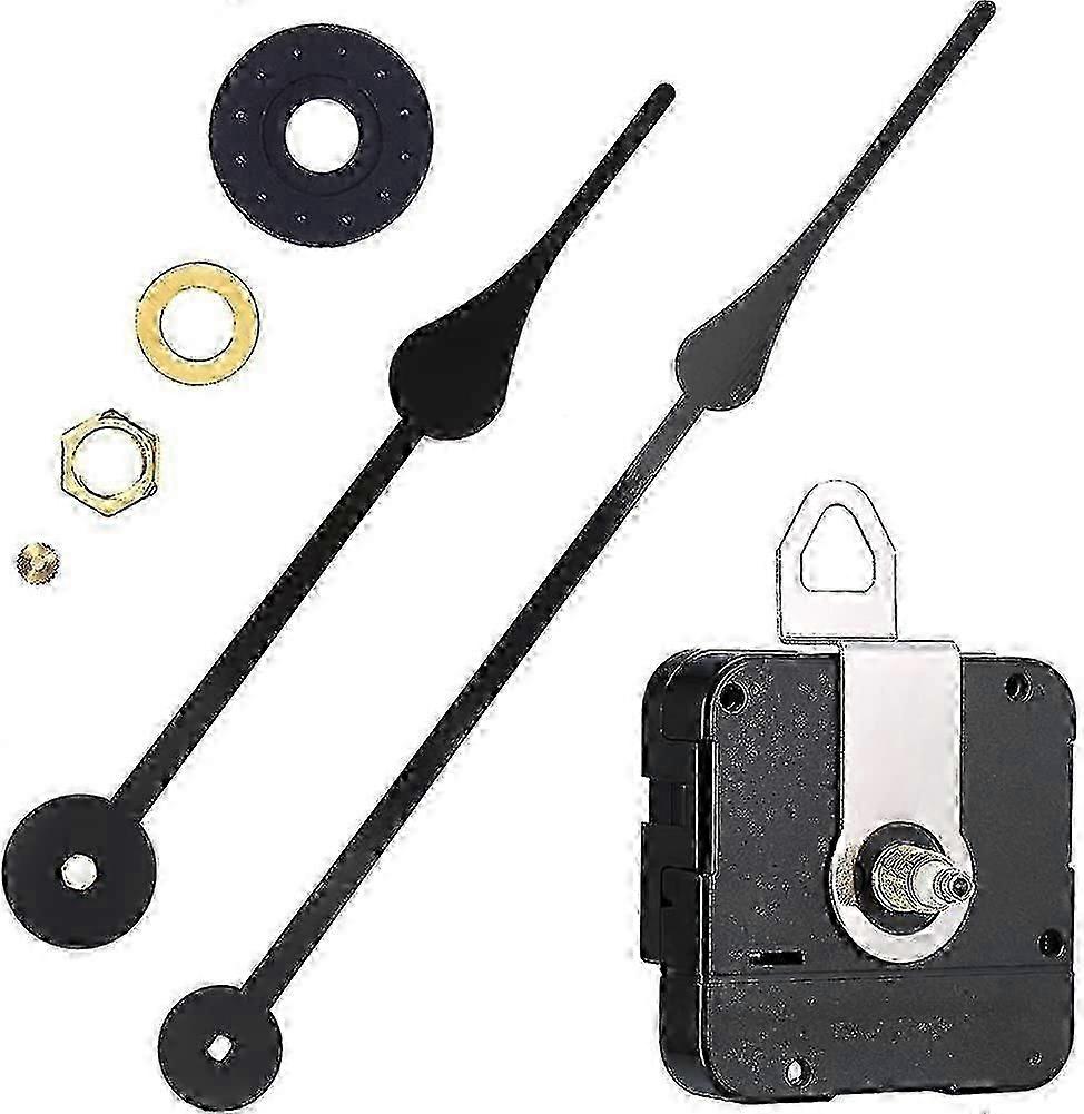 High Torque Clock Movement with 230mm/9.1 Inch Long Hand Shaft