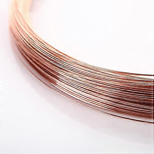 Copper Wire 99.90% Bare Wire 1.2mm OD 5M Red Copper Line T2, Available in 1M to 5M Lengths and Multiple Diameters