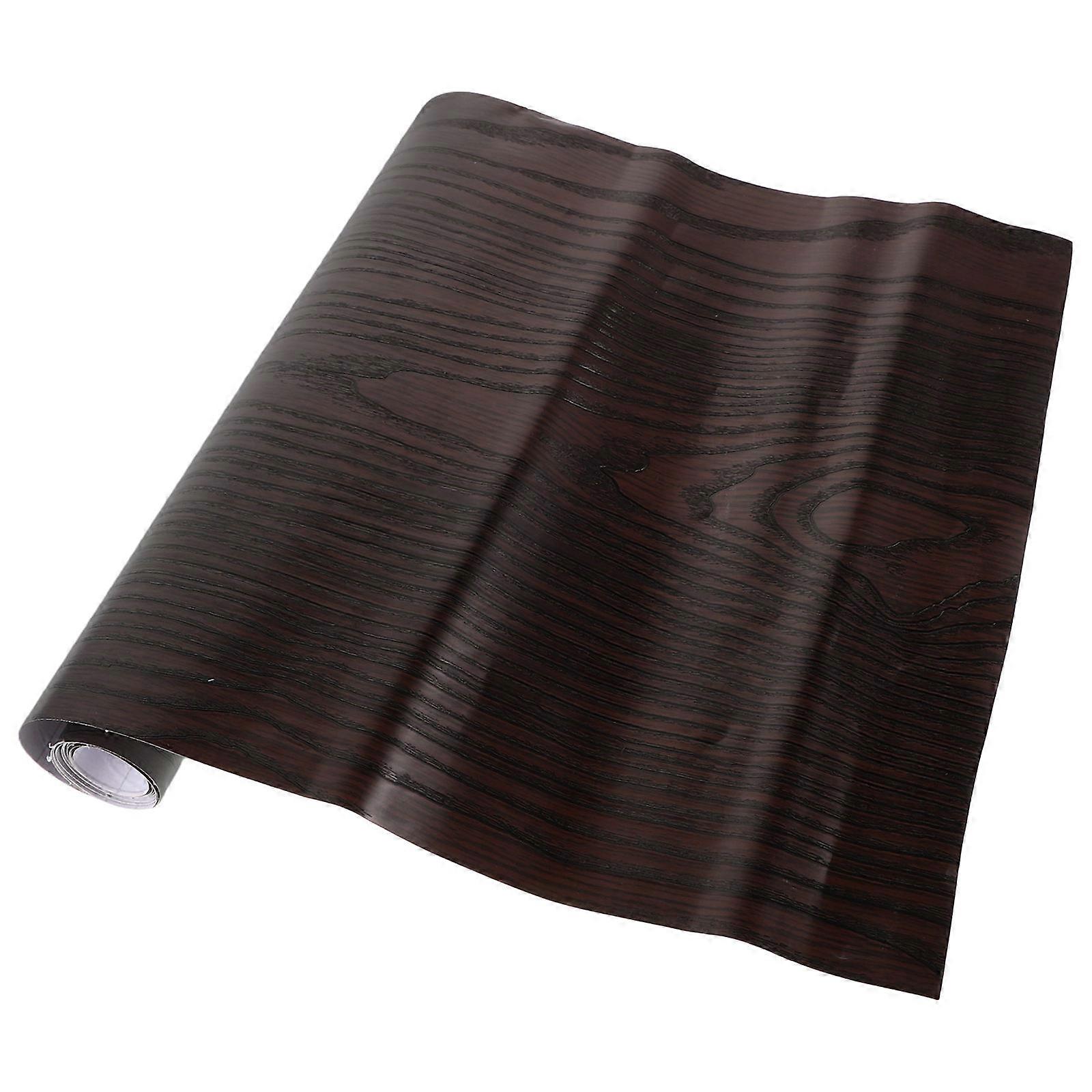 Car Interior Modification Decals Wood Grain Wrap for Decoration 1 Roll