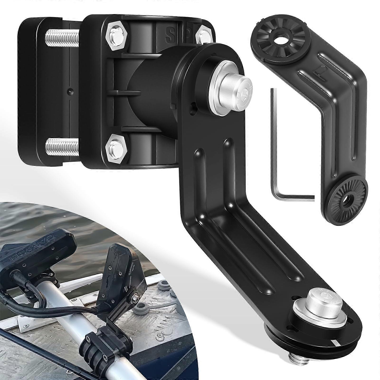 LiveScope Perspective Mode Mount for Garmin Panoptix LVS32 with Three Viewing Modes and Durable Build