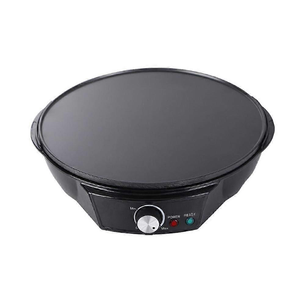 Electric Crepe Maker with Non Stick Plate, 1200W Adjustable Temperature Pancake Griddle