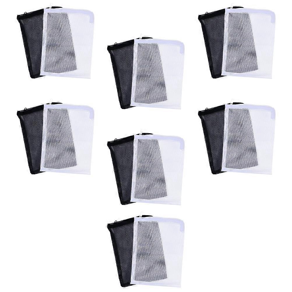 Nylon Mesh Filter Bags for Aquarium Practical Filter Bag 14Pcs