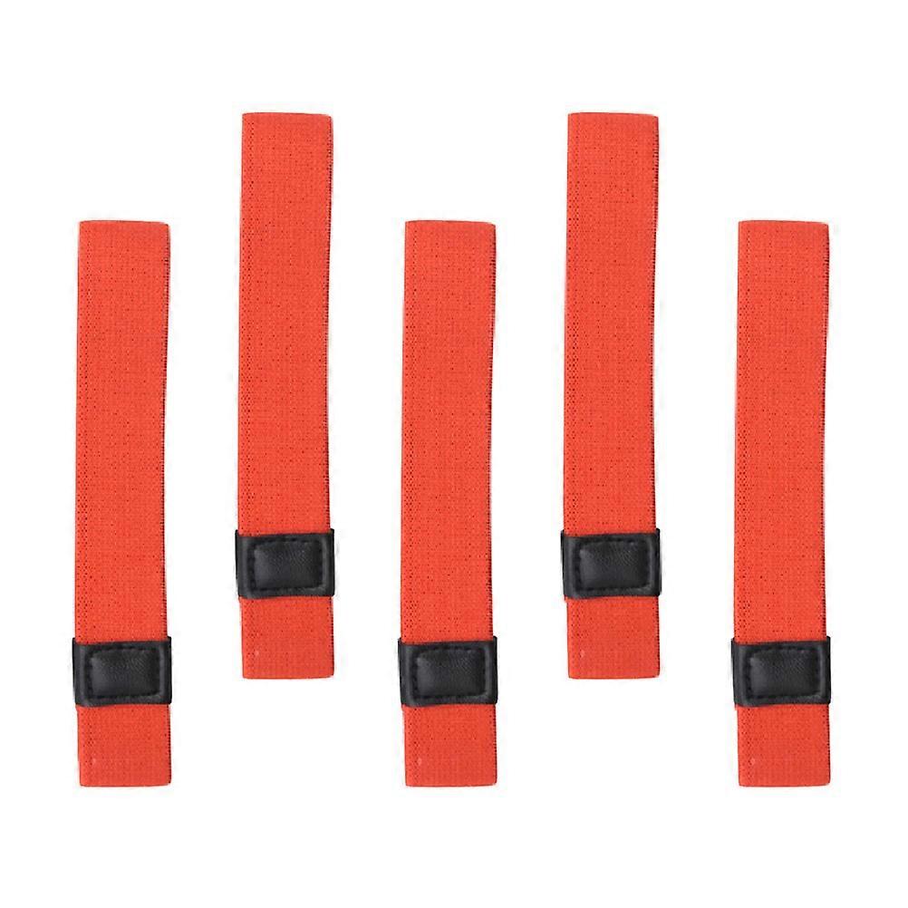 Lunch Box Strap for Bento Case Featuring 5Pcs Double Layer Elastic Bands