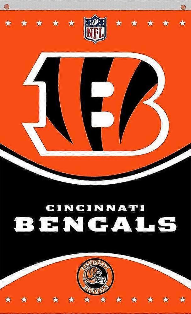 Cincinnati Football Team Memorable Flag Bengals Shape 769