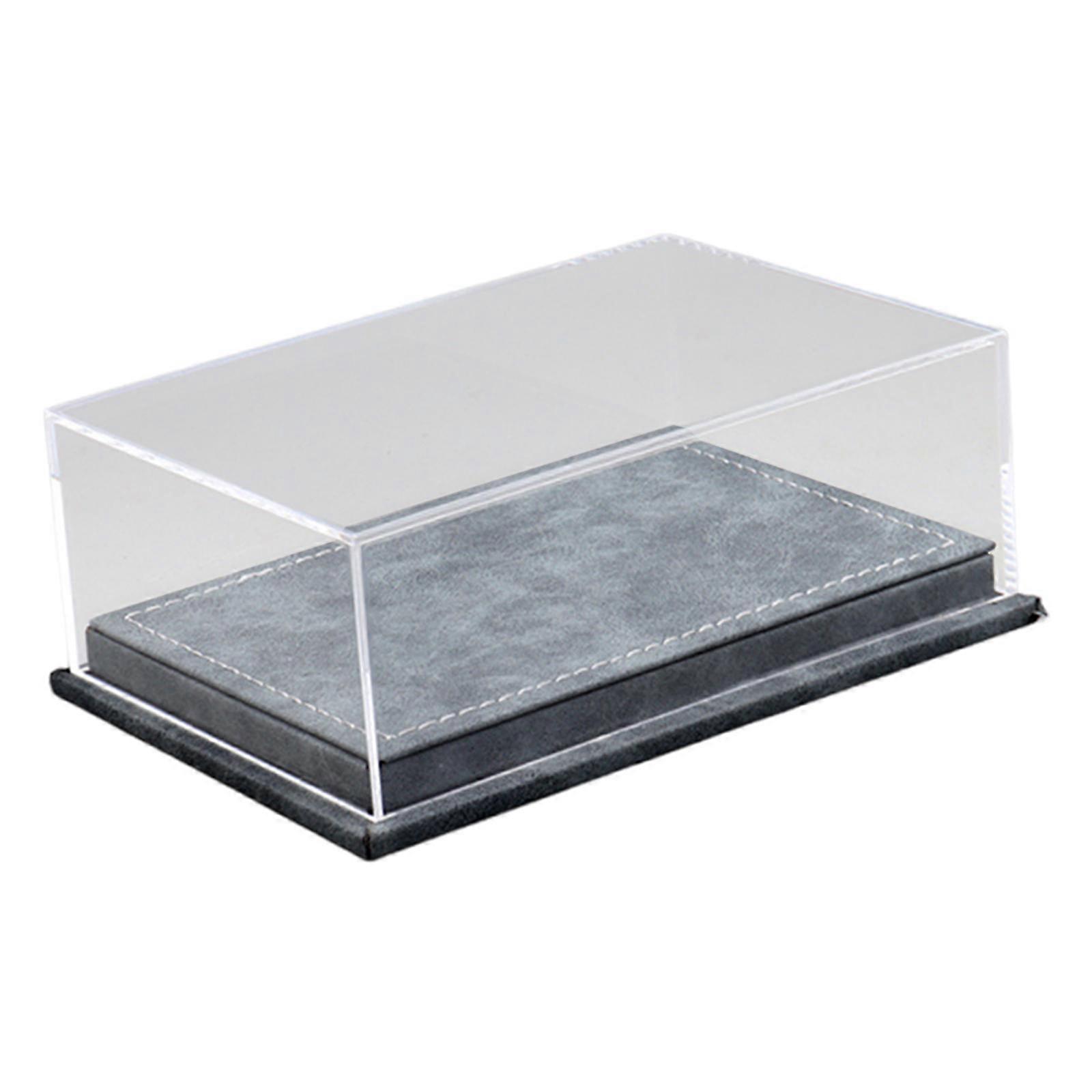 Acrylic Model Car Display Case Transparent 1:64 Scale Dustproof Protection