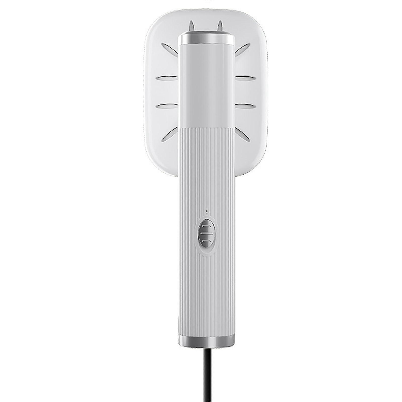 Garment Steamer with Precise Steam Control, Compact Handheld Design for Travel, White Black