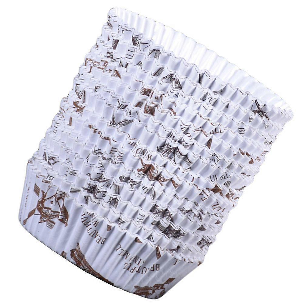 300st muffinsfoder papper muffinspapper runda bakplåtspappershållare
