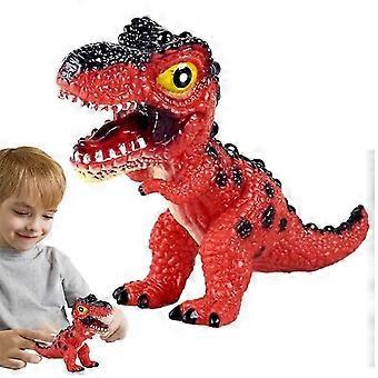 Tyrannosaurus Rex Toy Red Dinosaur Toy Figure For Toddlers Animal Education Toy Model For Toddler Boys And Girls Christmas Gifts