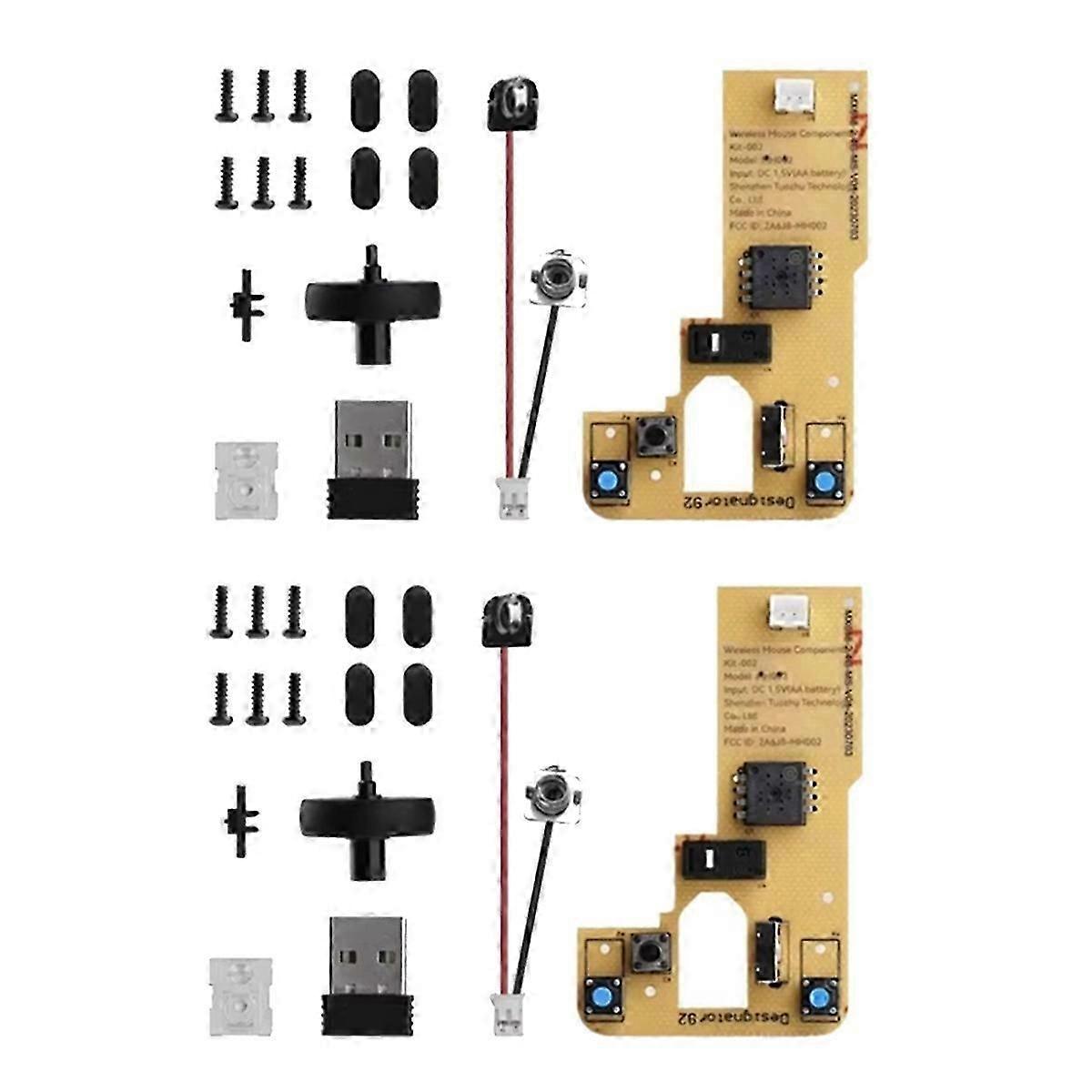 compatible DIY 3D Printing Wireless Mouse Kit 002 Computer Mouse Components with Printer Parts and Hardwar
