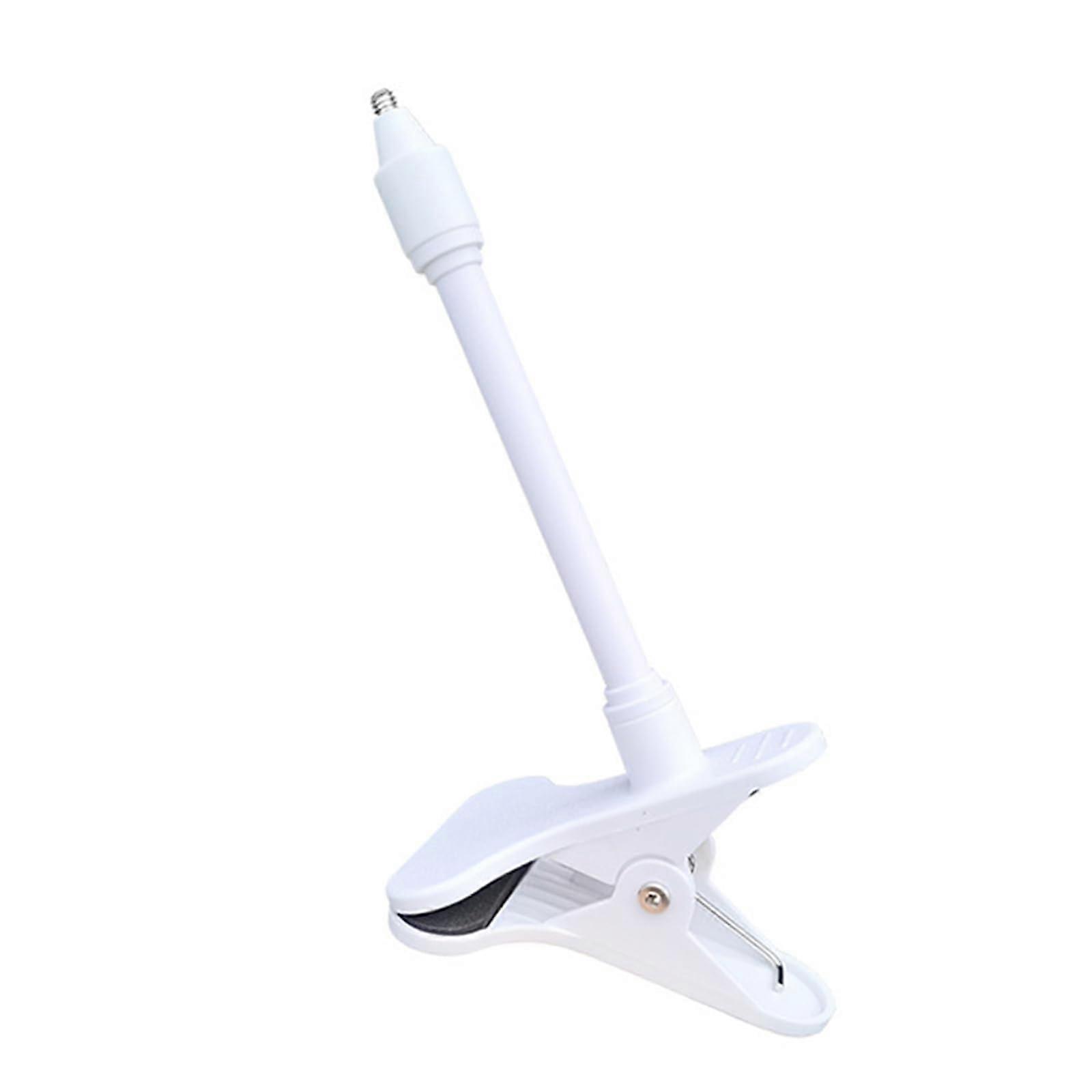 Security Camera Mount 360° Adjustable ABS Bracket with Intelligent Tracking for Indoor Outdoor Wall Ceiling Installation White