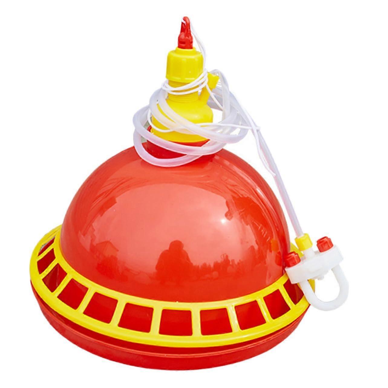 Automatic Chicken Water Feeder Set for Poultry with Easy Clean Design and Durable Outdoor Use