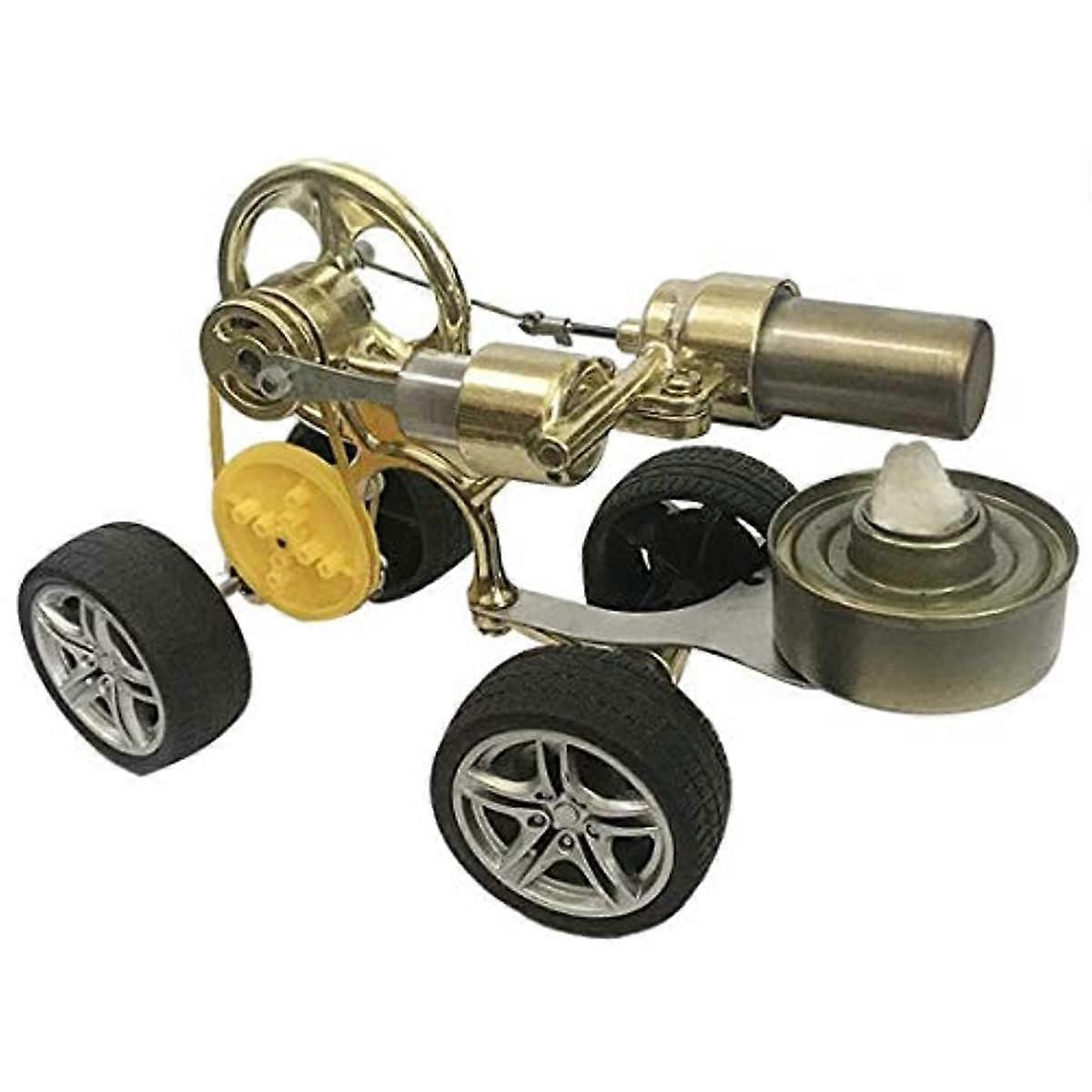 Metal Stirling Engine Model Kit for Adults and Kids, Durable Desktop Physics Education Tool