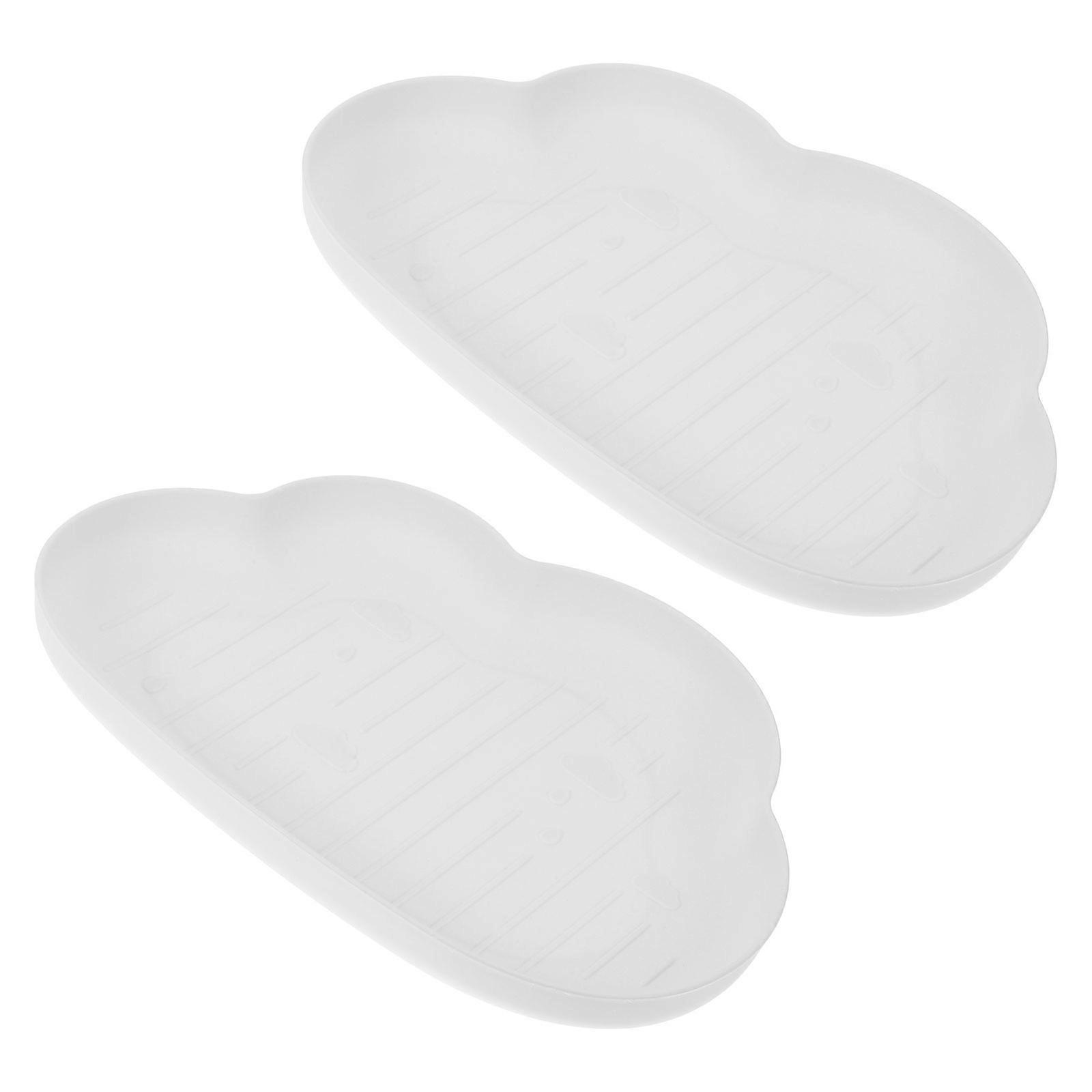 Snack Plate for Storage Use 2Pcs Cloud Shape Candy Dish