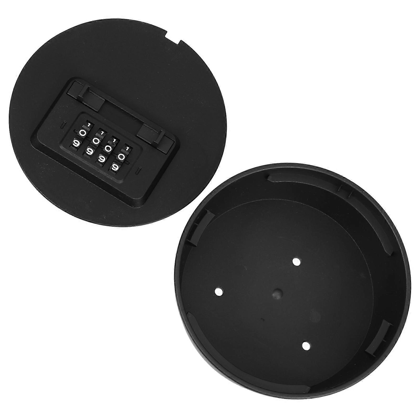 Key Lock Box Wall Mount Lock Box with Code Combination 4Pcs Set