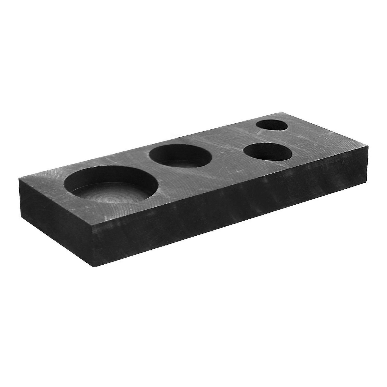 Graphite Ingot Mold for Melting Metal Durable Casting Mold in Black