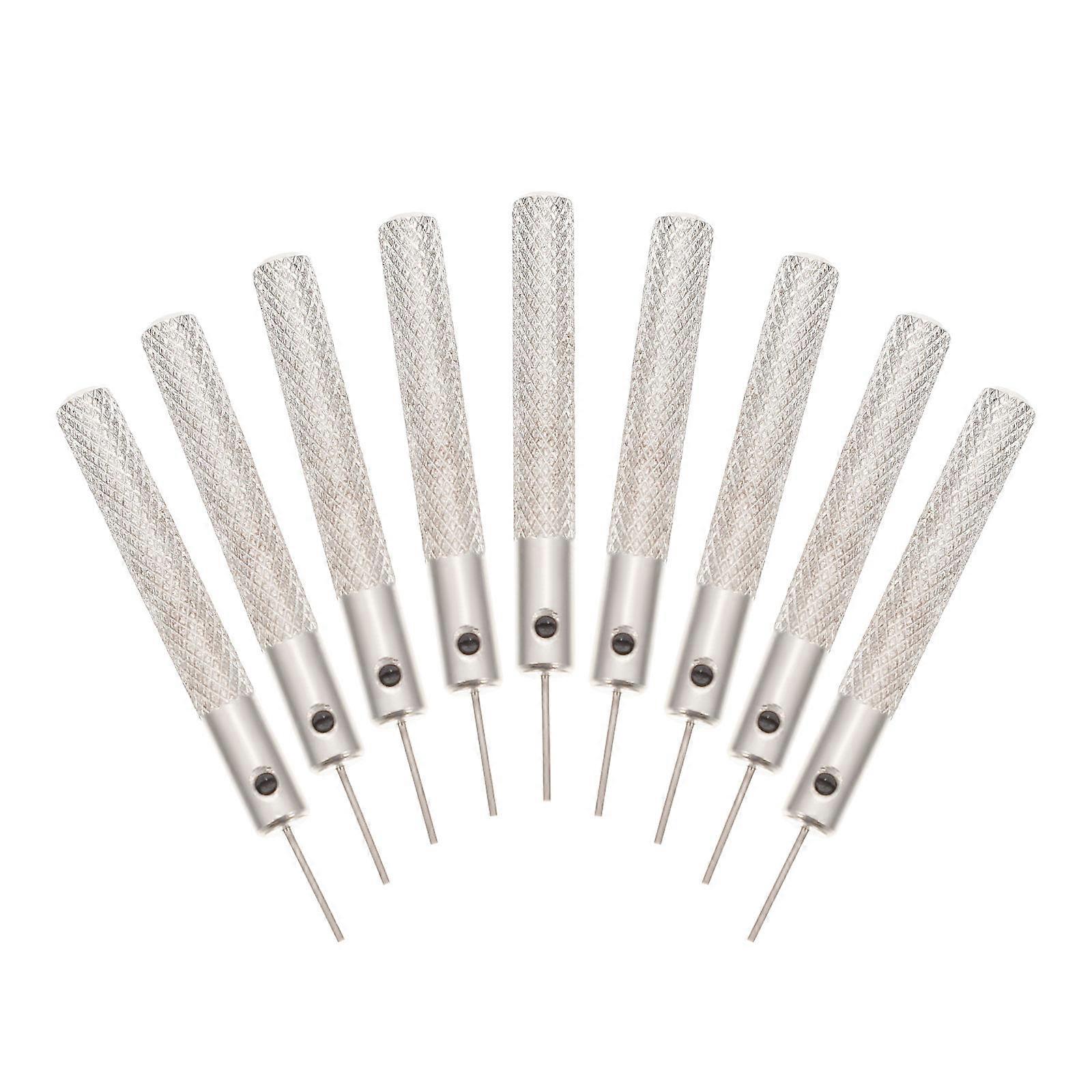 Durable Phone Sim Ejecting Pins with 10Pcs Sim Card Removers in Silver